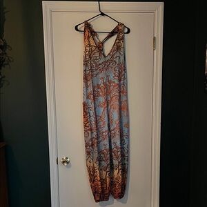 Bohemian jumper with Abstract Print